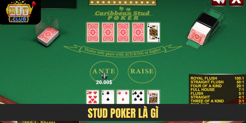 Stud poker là gì